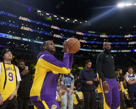 Bronny James says he doesn't follow rumors around LeBron while preparing for 2nd season with Lakers