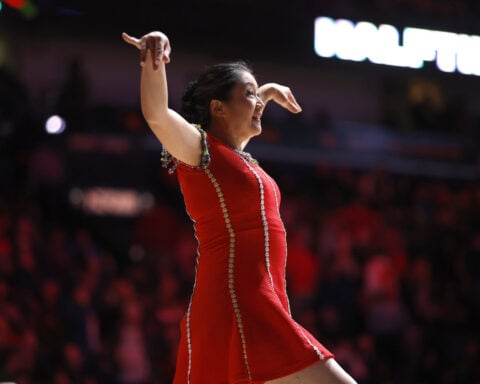 Red Panda has fractured left wrist, released from hospital after fall at WNBA game