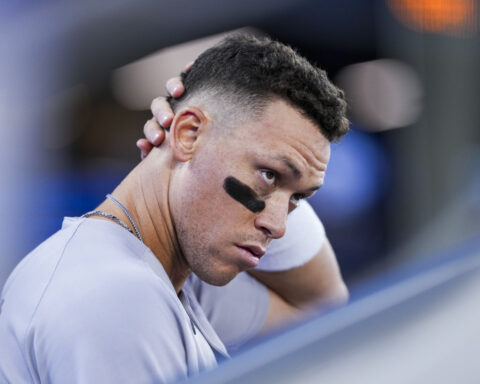 Aaron Judge draws 23rd intentional walk, matches Mickey Mantle's 1957 Yankees record