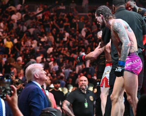 Trump says he plans to host UFC fight at the White House