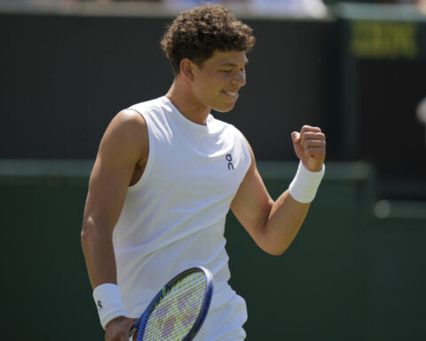 Wimbledon: Ben Shelton needs 4 points and about a minute to wrap up a win