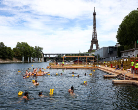 Paris opens river Seine for public swimming for first time since 1923