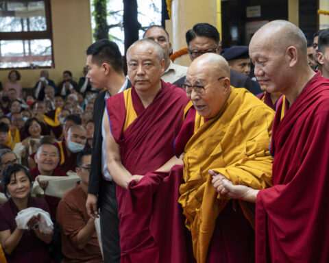 The Dalai Lama says he hopes to live more than 130 years ahead of 90th birthday