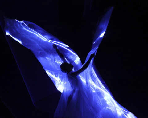 Among couture’s last independents, Iris Van Herpen unveils ‘living’ algae dress in Paris