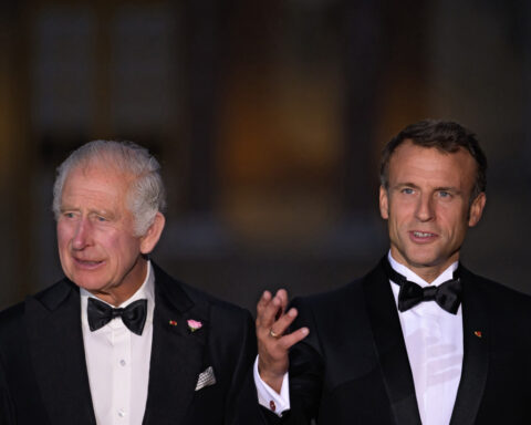 Watch as Macron meets King Charles III in Windsor as state visit begins