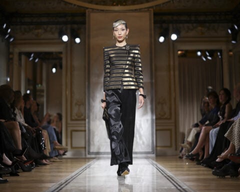 Armani couture channels black as maestro misses Paris bow for 1st time, days from 91st birthday