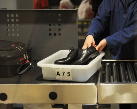 Hear Kristi Noem's announcement about change in shoe removal policy at airport security checkpoints
