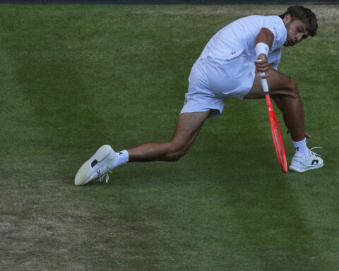 Novak Djokovic reaches a record 14th Wimbledon semifinal and faces No. 1 Jannik Sinner next