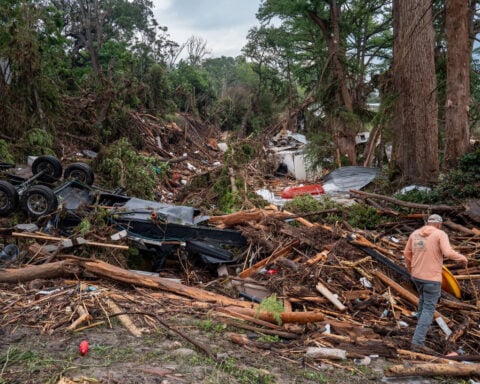 How do you survive a flash flood? Keep an ax in the attic
