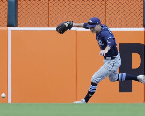 Junior Caminero homers, scores twice to help the Rays end the Tigers' winning streak