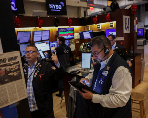 S&P 500 ends down as tariffs sour sentiment