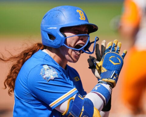 Home runs and hoops: UCLA softball standout Megan Grant also will play basketball in 2025-26