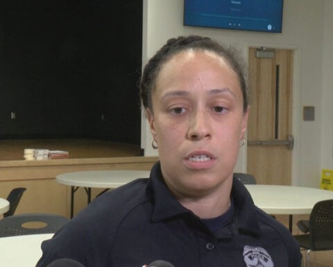 Instead of an olive branch, IMPD uses basketball to connect with kids
