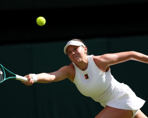 Amanda Anisimova vows to return stronger after being ‘frozen’ with nerves during Wimbledon final defeat