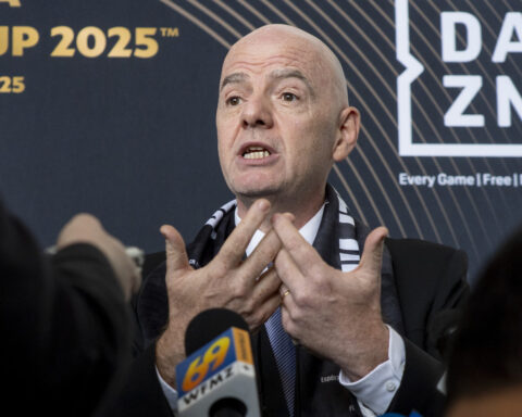 FIFA says it has reached consensus with several players’ unions on minimum rest standards