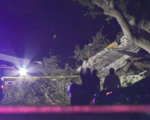 4 hospitalized but safe after small plane crashes in neighborhood, officials say