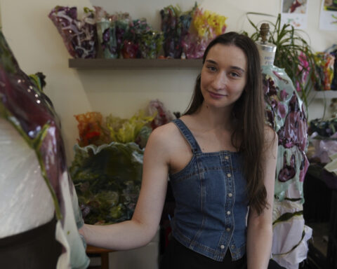 A designer dressed Chappell Roan with seaweed. But don't expect to find the approach in stores — yet