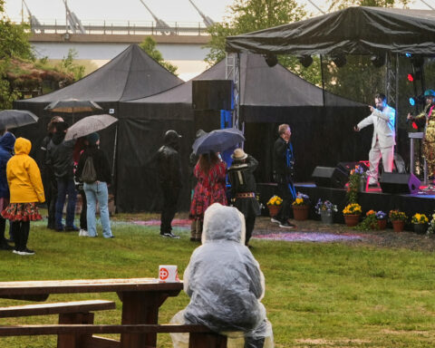 A rap festival near the Arctic Ocean delights crowds under the midnight sun