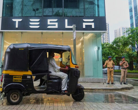 Tesla debuts in India with upscale showroom launch in Mumbai