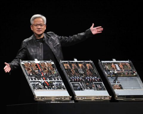 Nvidia's CEO says it has US approval to sell its H20 AI computer chips in China