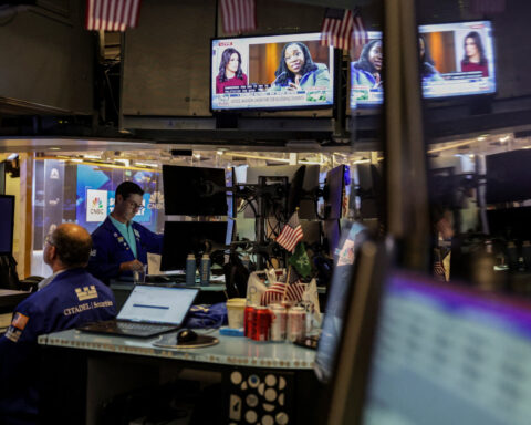Wall Street opens higher after inflation, bank results