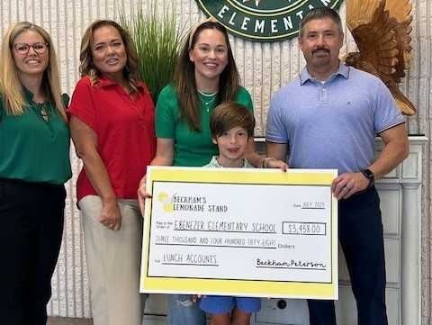Lemonade stand success leads to big donation from big-hearted Effingham County 7-year-old