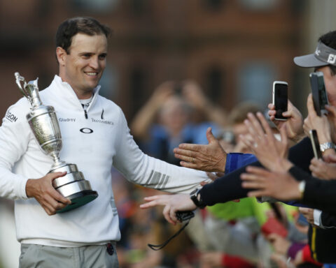 BRITISH OPEN '25: Tiger Woods and Tom Watson part of history at golf's oldest championship