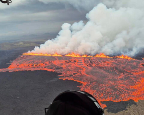 Iceland volcano eruption forces evacuation of town and iconic geothermal spa