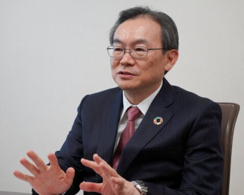 Japan must be mindful of credit rating downgrade risk, bank lobby head says