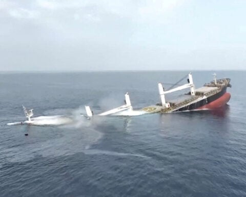 Russian crew member of ship sunk by Houthi militants undergoing treatment in Yemen