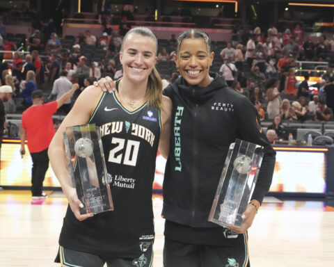 Ionescu wins 3-point contest, Cloud claims skills competition in Liberty All-Star sweep