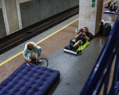 Sleepless in Kyiv: how Ukraine's capital copes with Russia's nighttime attacks