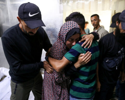 At least 36 killed by Israeli fire while seeking aid in Gaza, hospital says