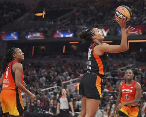 Napheesa Collier caps busy weekend with All-Star Game MVP Award in win over Team Clark