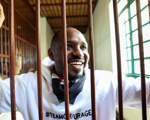Kenya rights activist freed on bail, charged with unlawful possession of ammunition