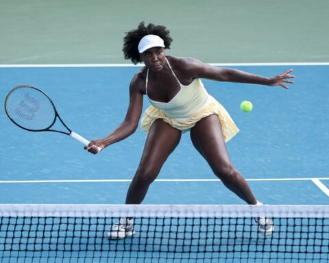 Venus Williams makes winning return to tennis aged 45