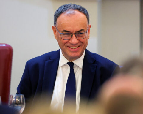 Bank of England's Bailey defends bank rules after Reeves attack