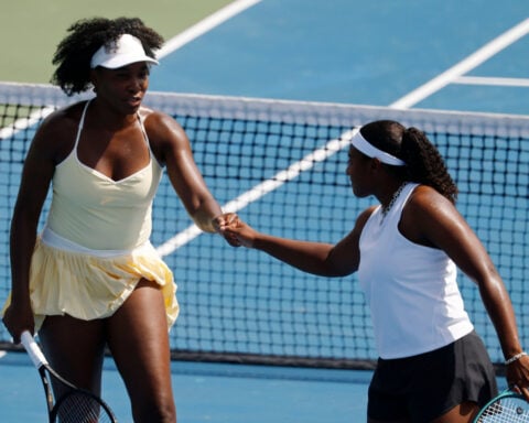 Venus Williams, 45, becomes oldest player to win WTA singles match in more than 20 years