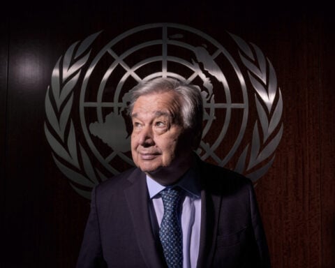 For hope on climate change, follow the money, UN chief tells AP