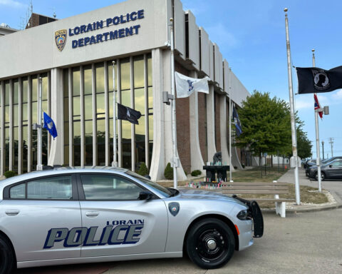 Ohio officer dies after shooter lying in wait ambushed police who parked to eat lunch