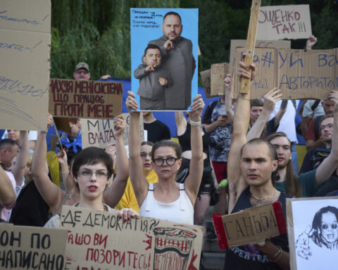 Zelenskyy moves to restore independence of Ukraine anti-graft agencies after protests, EU criticism