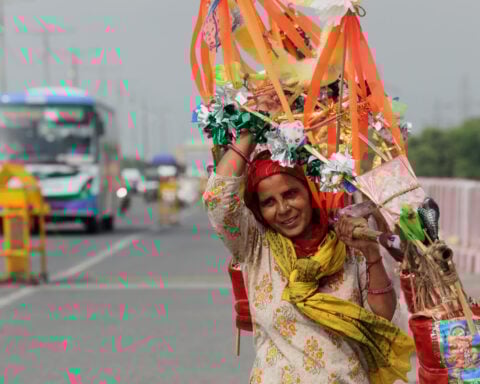 Toasting the god of destruction and renewal, these Hindu pilgrims party hard. Not everyone is thrilled.