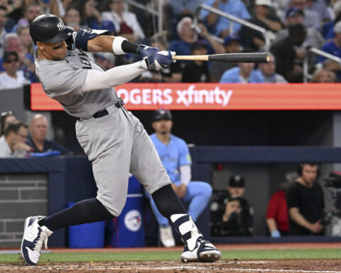 Yankees captain Aaron Judge goes on injured list with flexor strain but no damage to UCL in elbow