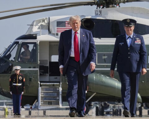It's a year of rapid change, except when it comes to Trump's approval numbers, AP-NORC polling finds