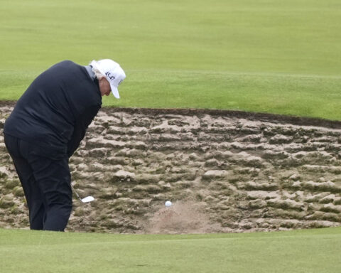 Trump once decried the idea of presidential vacations. His Scotland trip is built around golf
