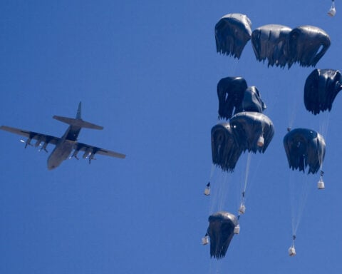Israel announces daily pauses in Gaza fighting as aid airdrops begin