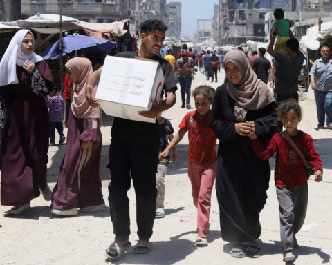 Trump says Israel will have to decide on next steps in Gaza, pledges more aid
