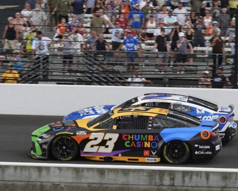 Bubba Wallace becomes first Black driver to win a major race on Indianapolis' oval