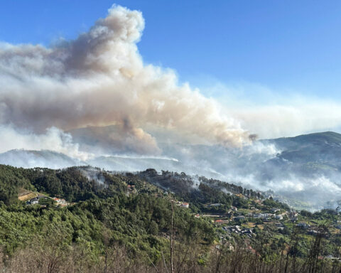 Portugal battles three large wildfires in sweltering summer heat