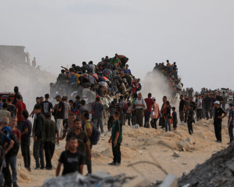 Britain warns Israel it could recognise Palestinian state as Gaza starvation spreads